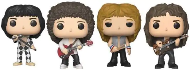 Queen POP! Rocks Vinyl Figuren 4er-Pack 9 cm termékfotó