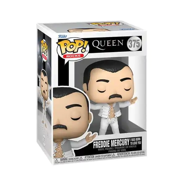 Queen Funko POP! Rocks Vinyl figura Freddie Mercury (I was born to love you) 9 cm termékfotó