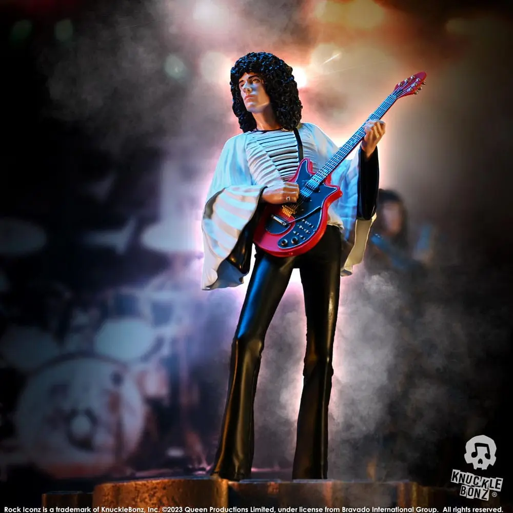 Queen Rock Iconz Brian May II (Sheer Heart Attack Era) szobor figura 23 cm termékfotó