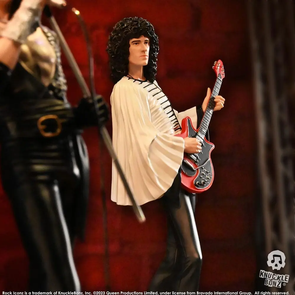 Queen Rock Iconz Brian May II (Sheer Heart Attack Era) szobor figura 23 cm termékfotó