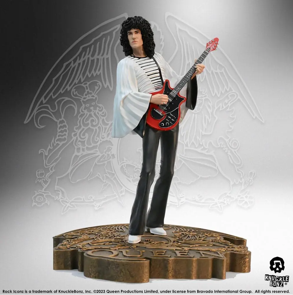 Queen Rock Iconz Brian May II (Sheer Heart Attack Era) szobor figura 23 cm termékfotó
