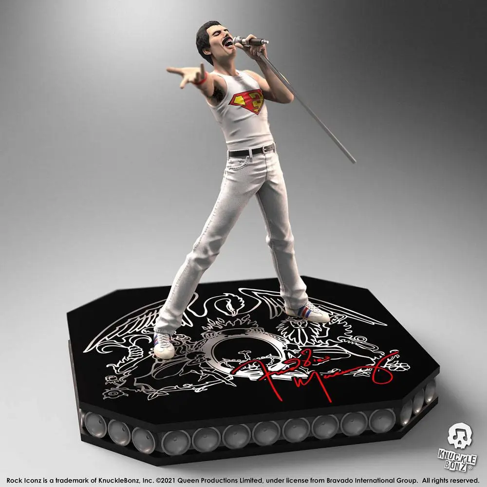 Queen Rock Iconz Freddie Mercury Limitált kiadás szobor figura 23 cm termékfotó