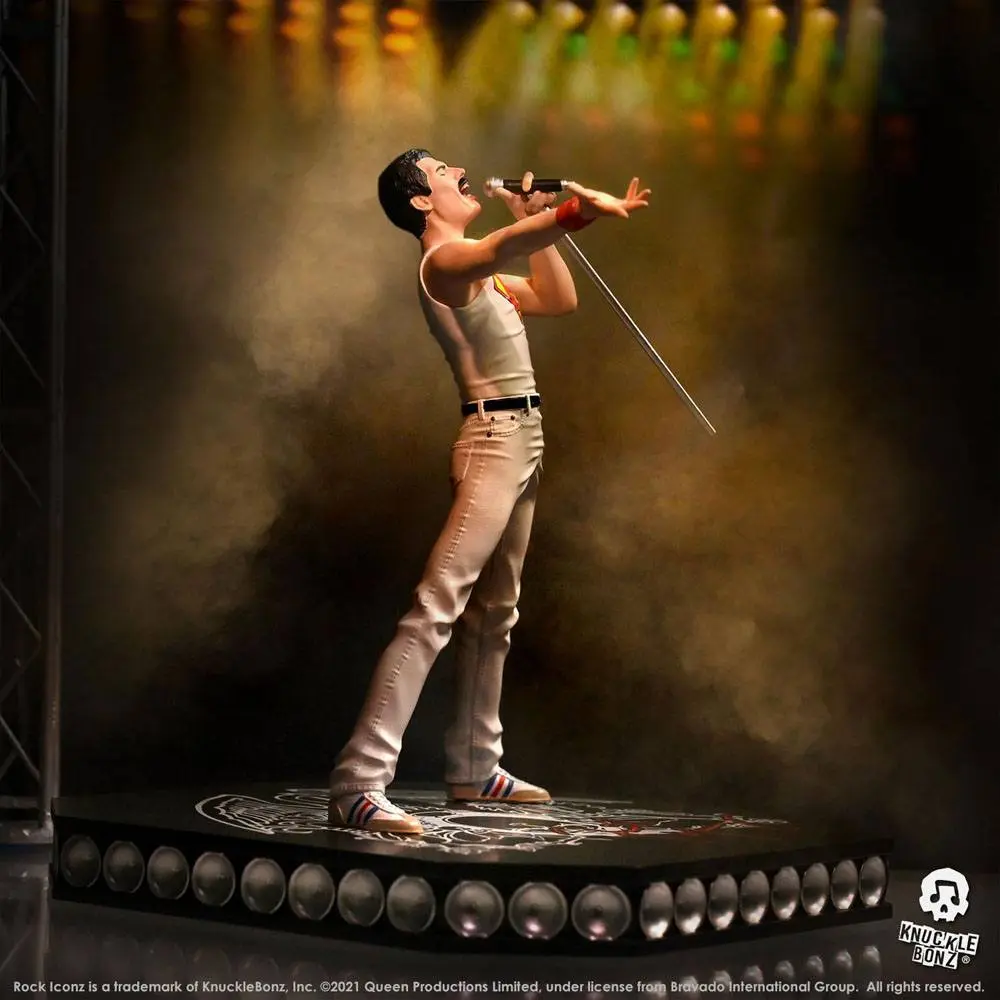 Queen Rock Iconz Freddie Mercury Limitált kiadás szobor figura 23 cm termékfotó