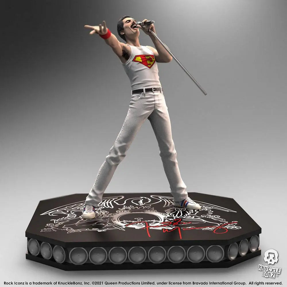 Queen Rock Iconz Freddie Mercury Limitált kiadás szobor figura 23 cm termékfotó