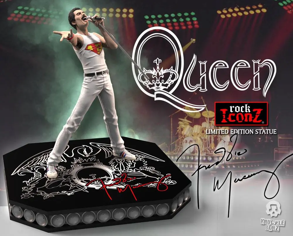 Queen Rock Iconz Freddie Mercury Limitált kiadás szobor figura 23 cm termékfotó