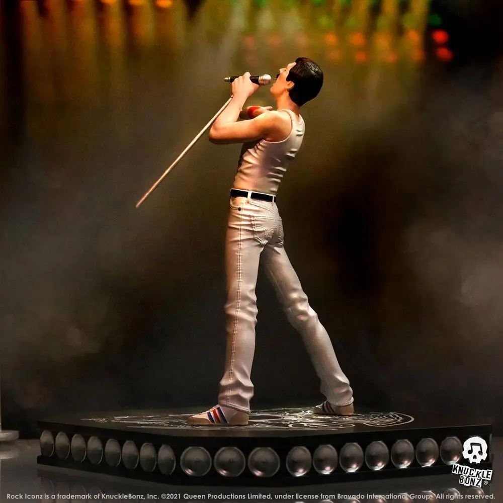 Queen Rock Iconz Freddie Mercury Limitált kiadás szobor figura 23 cm termékfotó