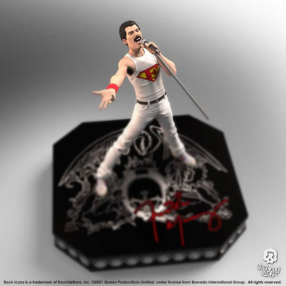 Queen Rock Iconz Freddie Mercury Limitált kiadás szobor figura 23 cm termékfotó