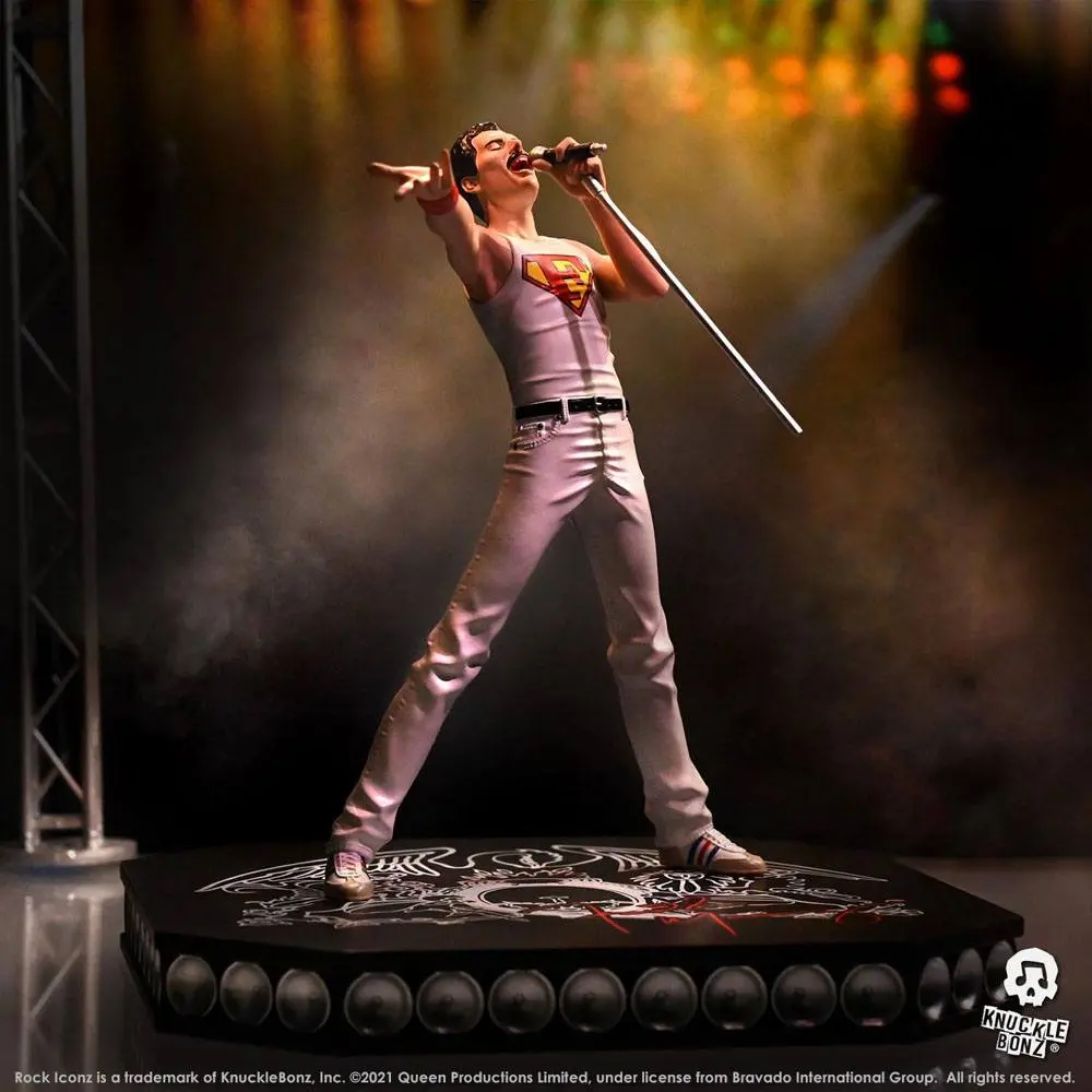 Queen Rock Iconz Freddie Mercury Limitált kiadás szobor figura 23 cm termékfotó