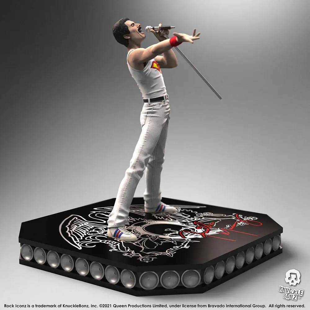 Queen Rock Iconz Freddie Mercury Limitált kiadás szobor figura 23 cm termékfotó