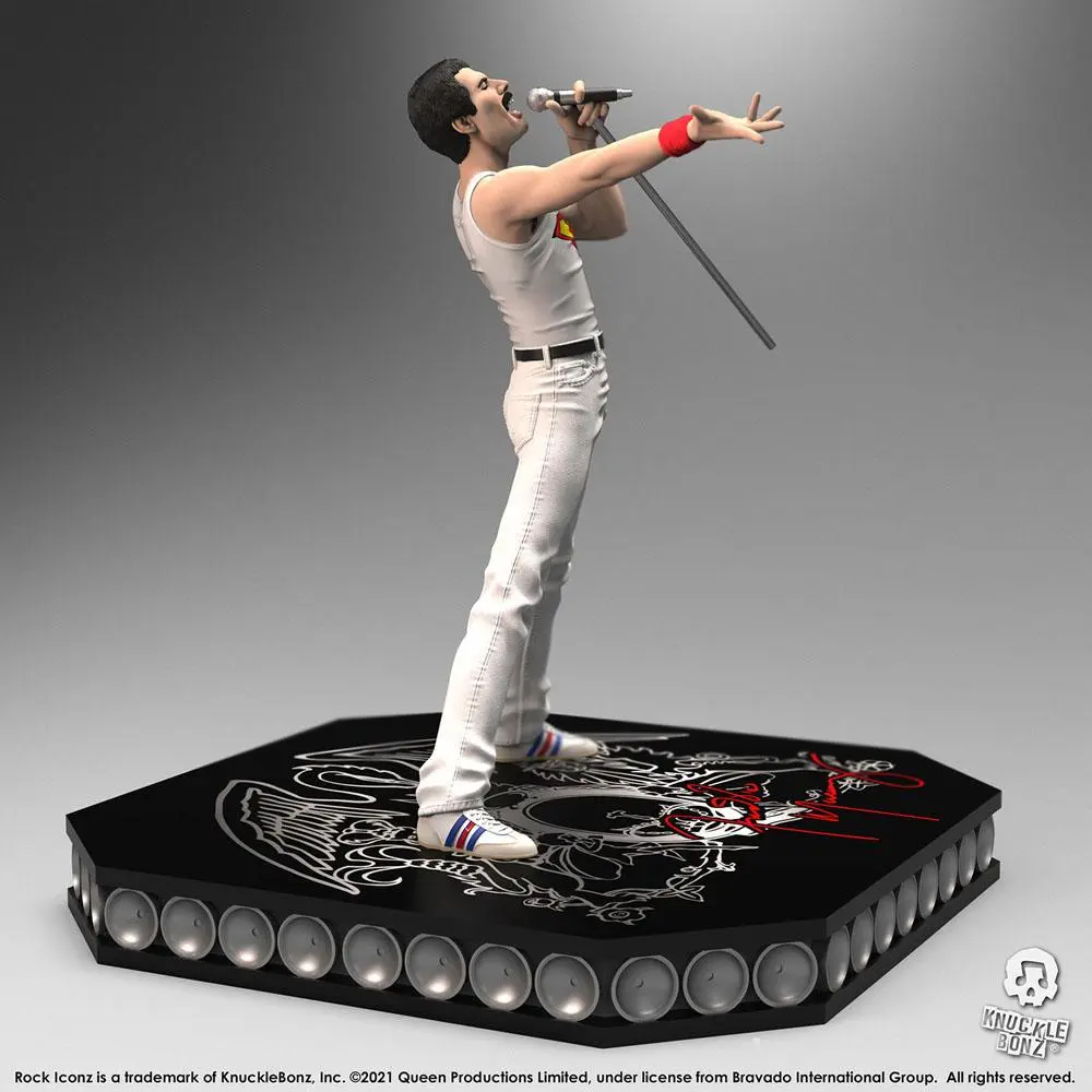 Queen Rock Iconz Freddie Mercury Limitált kiadás szobor figura 23 cm termékfotó