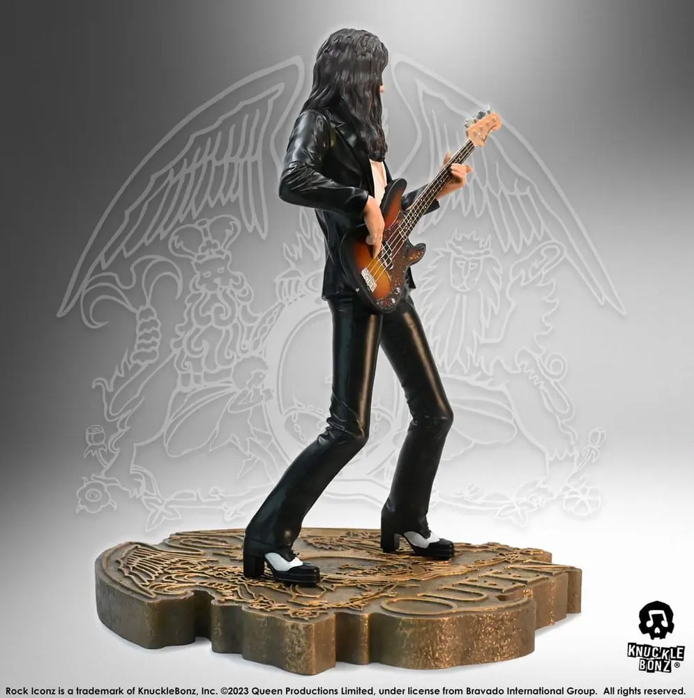 Queen Rock Iconz John Deacon II (Sheer Heart Attack Era) szobor figura 23 cm termékfotó