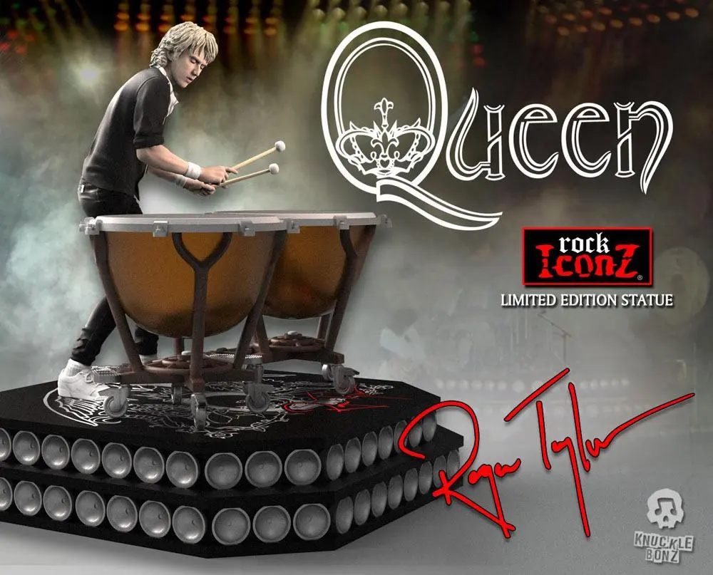 Queen Rock Iconz Roger Taylor Limitált kiadás szobor figura 25 cm termékfotó