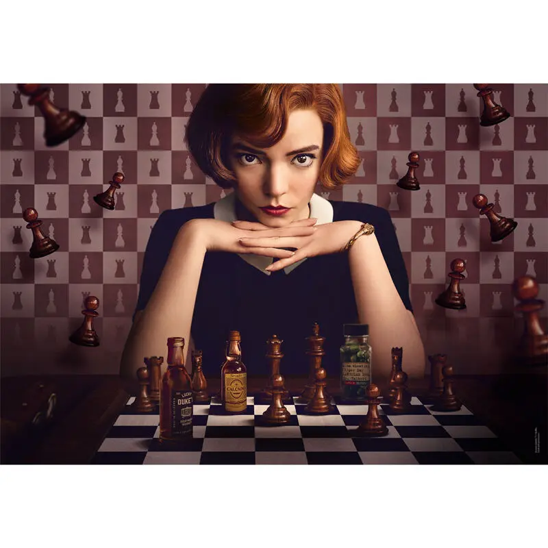 Queens Gambit puzzle 1000db-os termékfotó