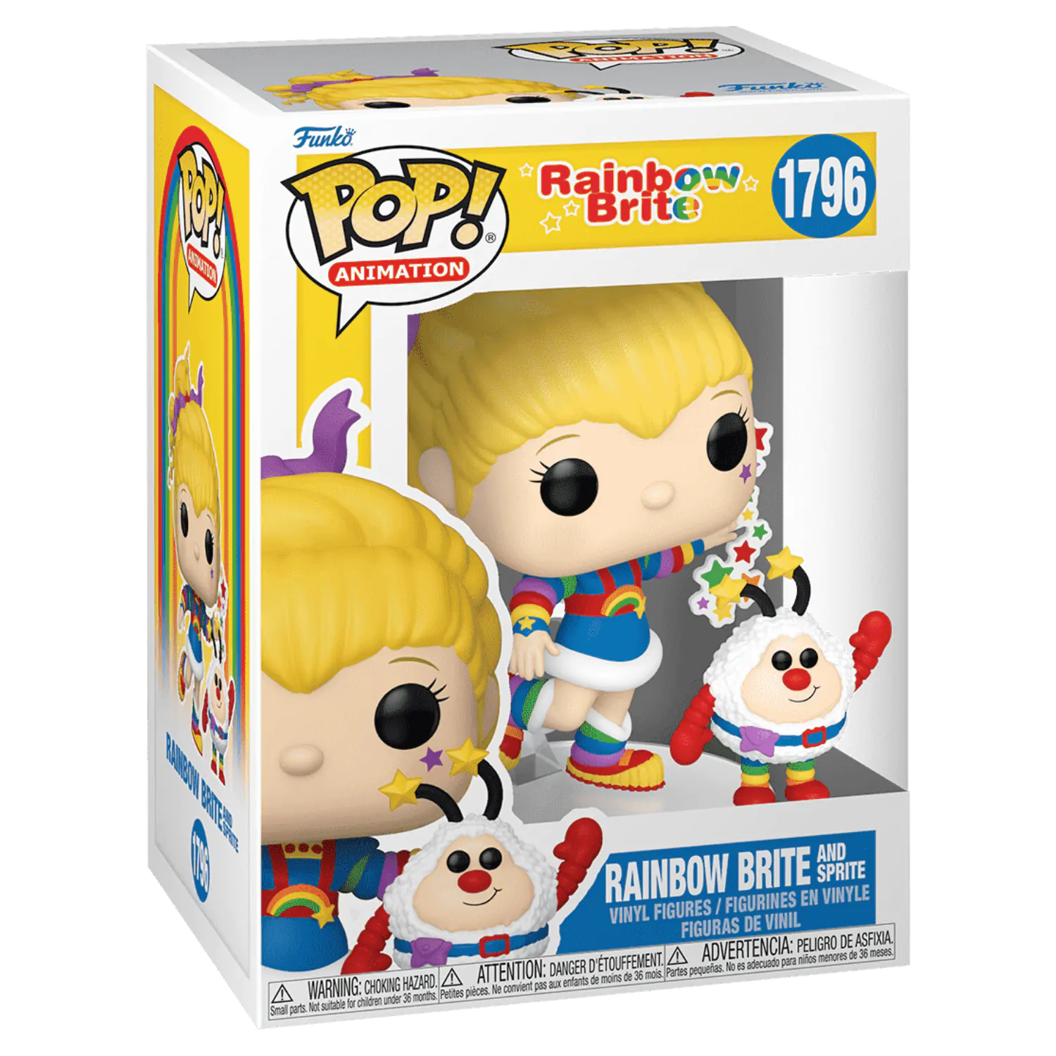 Rainbow Brite Funko POP! & Buddy Vinyl figura Rainbow Brite & Twink 9 cm termékfotó