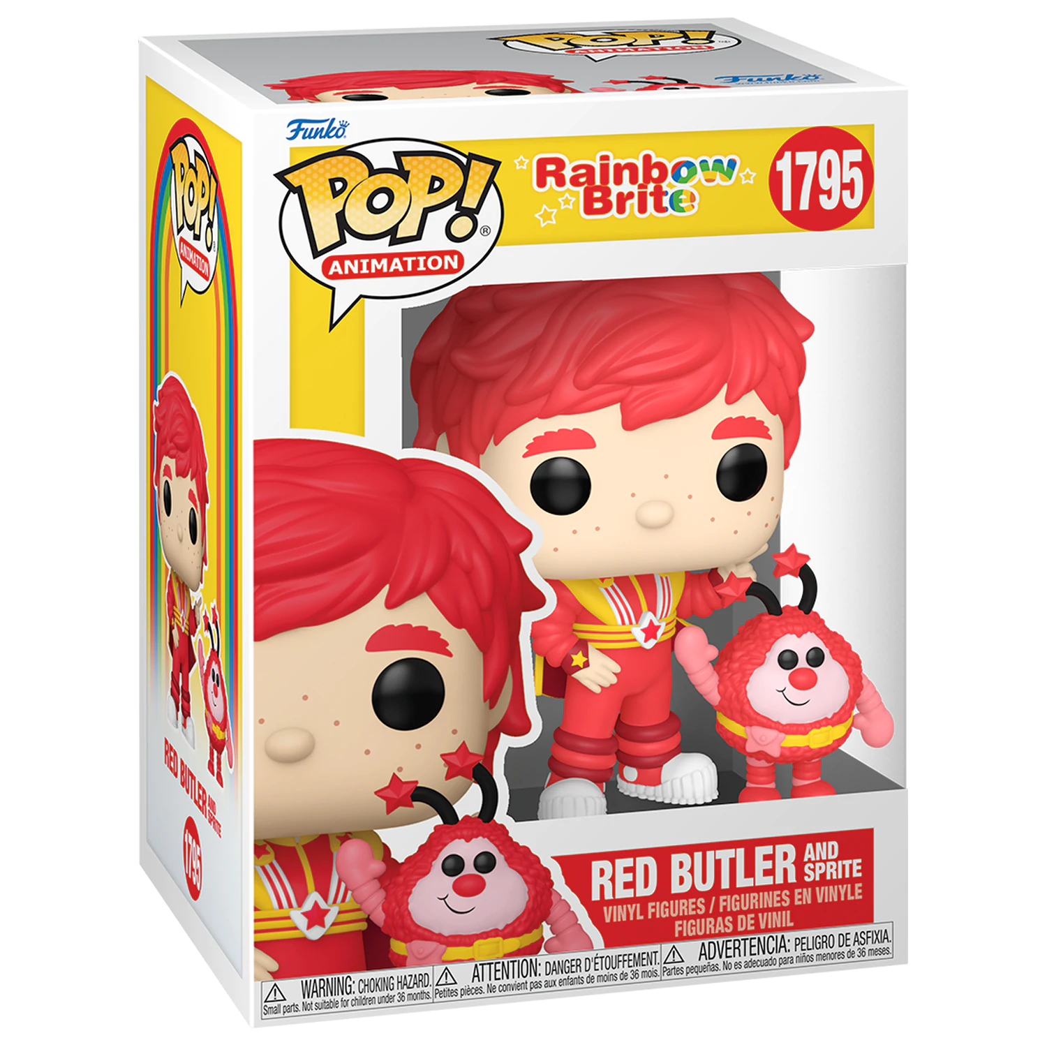 Rainbow Brite Funko POP! & Buddy Vinyl figura Red Butler & Romeo 9 cm termékfotó