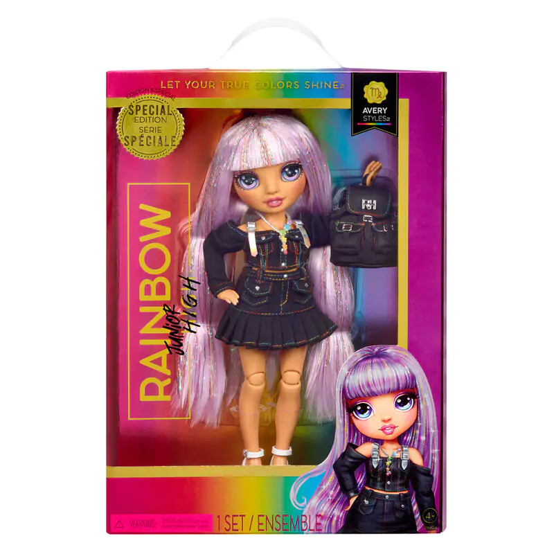 Rainbow High Avery Styles játék baba 22cm termékfotó