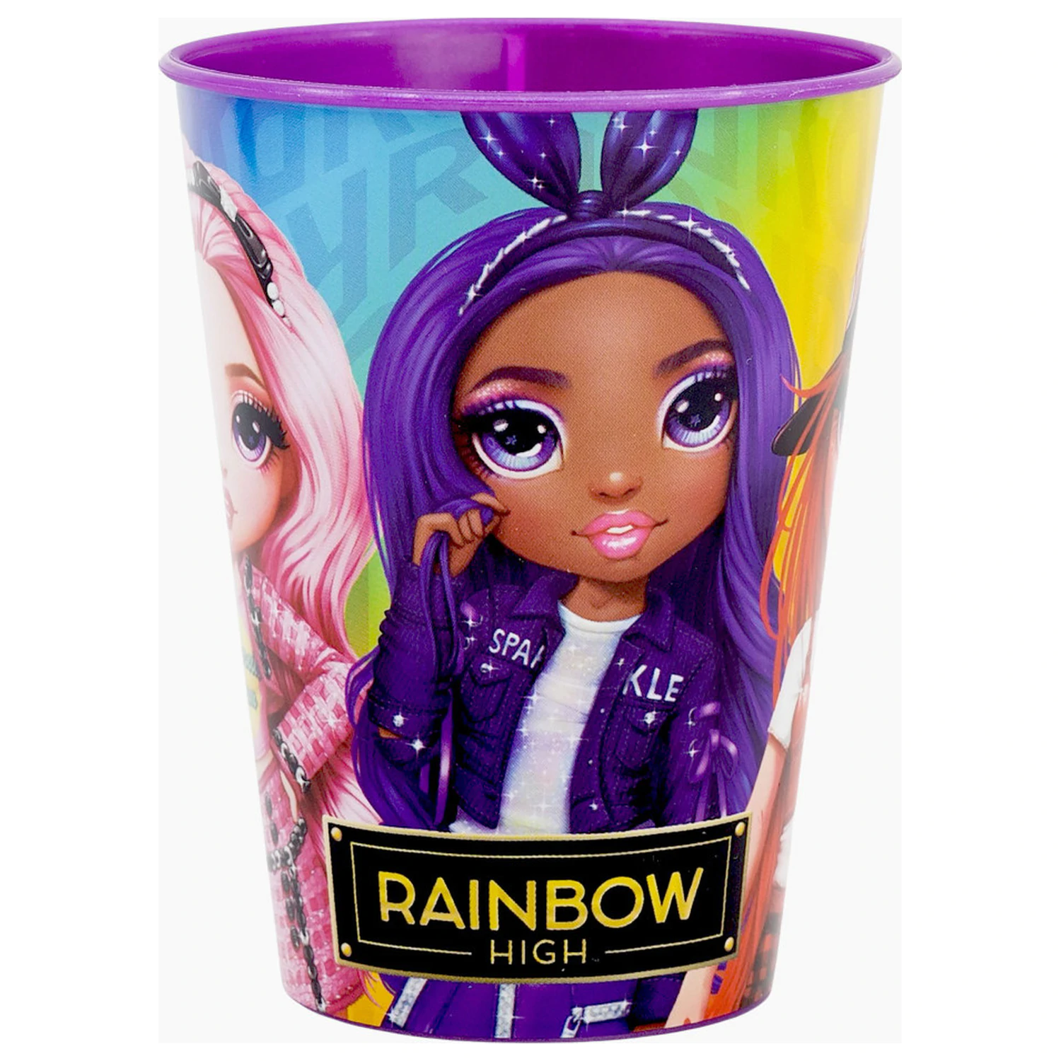 Rainbow High Besties műanyag pohár 260 ml termékfotó