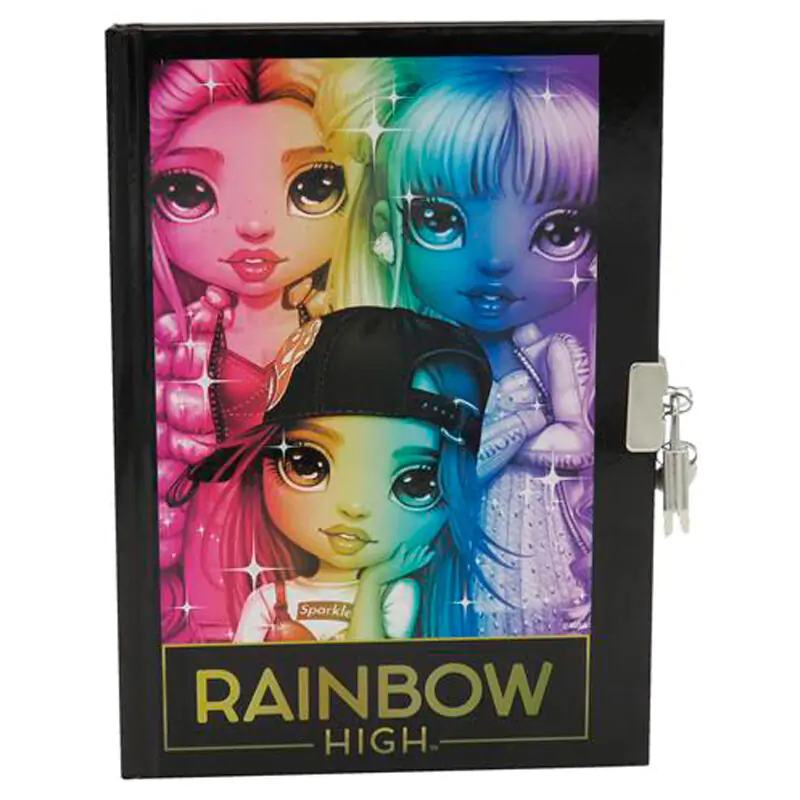 Rainbow High keményfedeles füzet termékfotó