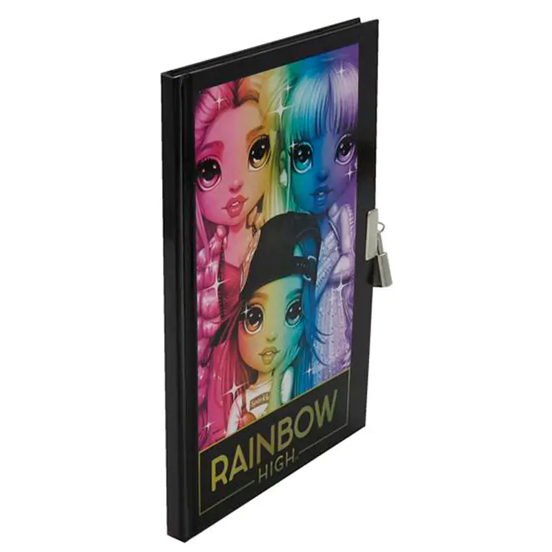 Rainbow High keményfedeles füzet termékfotó