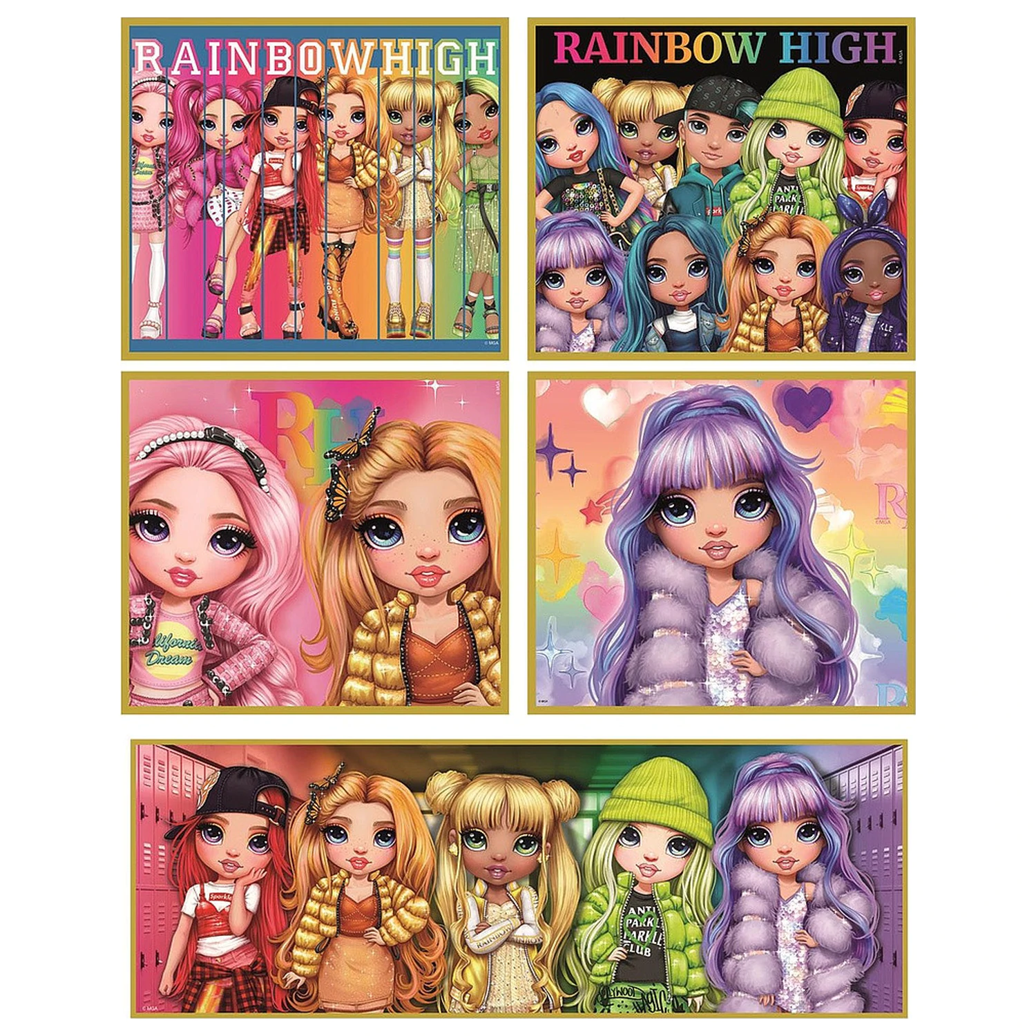 Rainbow High Personalities 10 az 1-ben puzzle Clementoni termékfotó