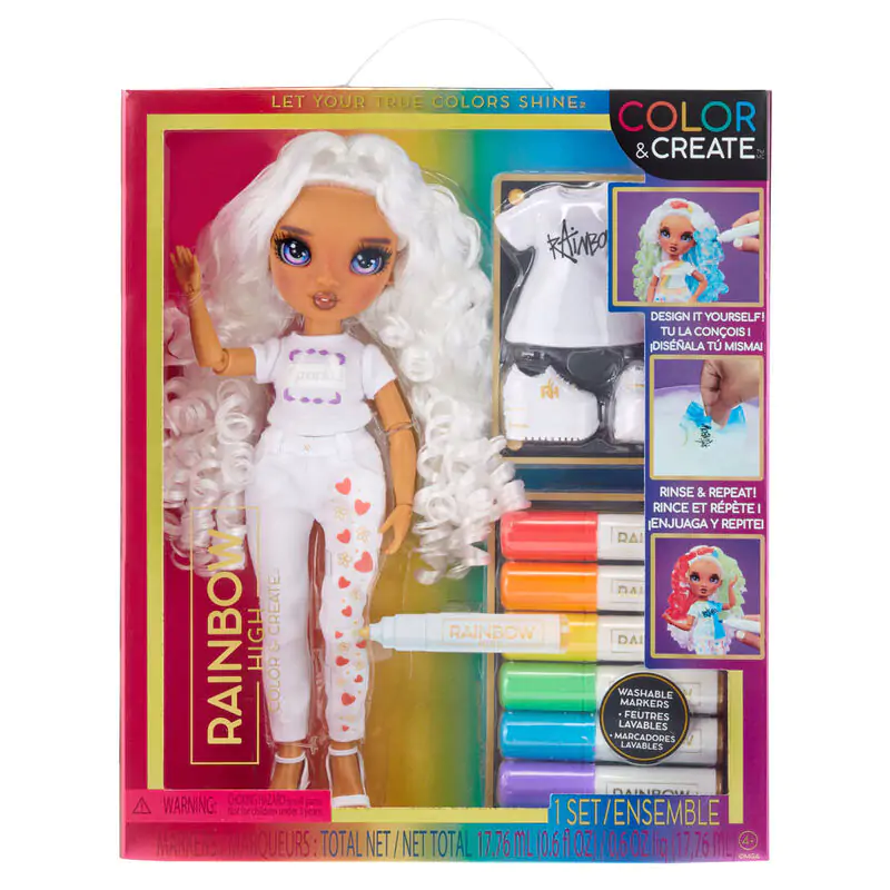 Rainbow High Purple Eyes játék baba 26 cm termékfotó