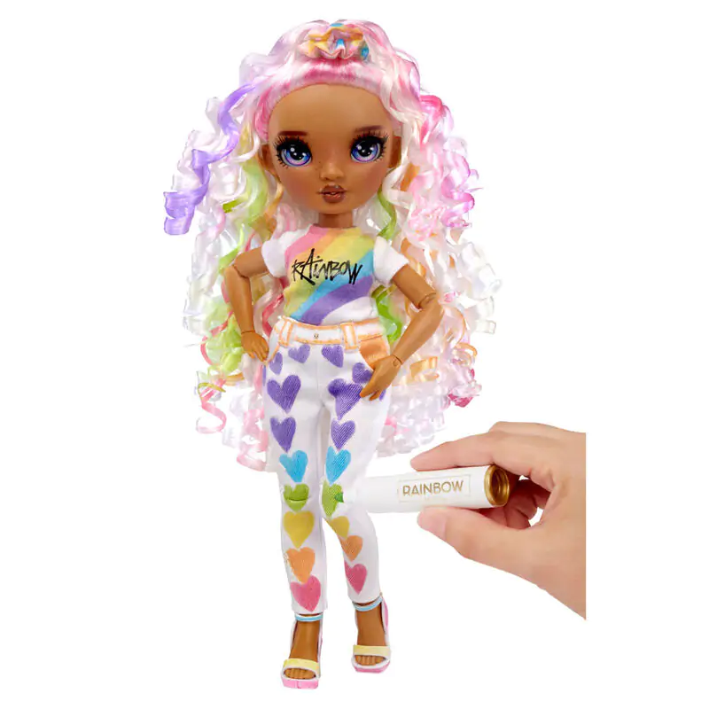 Rainbow High Purple Eyes játék baba 26 cm termékfotó