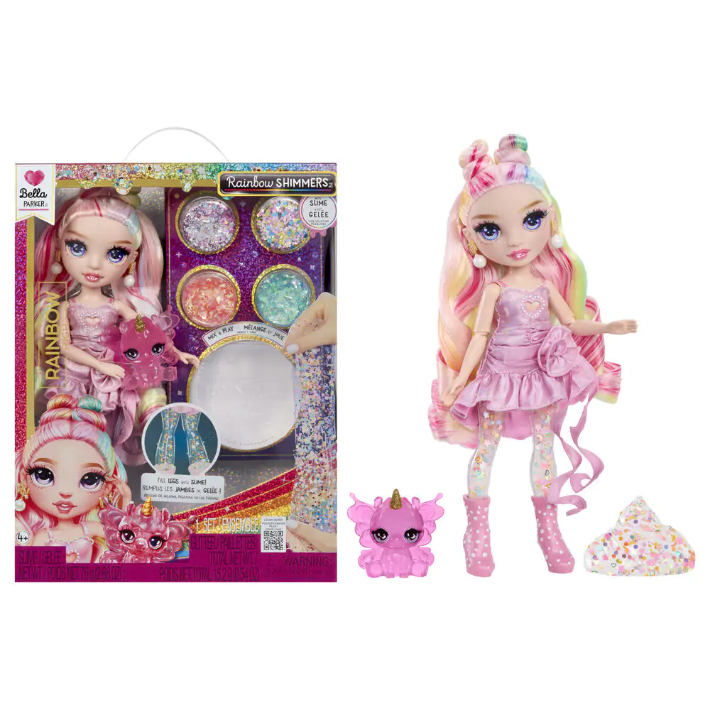 Rainbow High Rainbow Shimmers Feature Fantasy Bella játék baba termékfotó