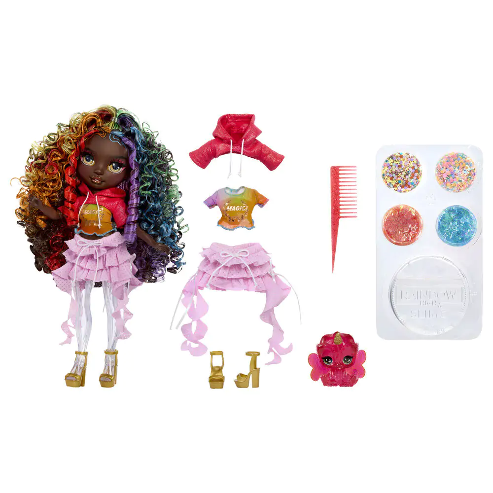 Rainbow High Rainbow Shimmers Feature Fantasy Iris játék baba termékfotó