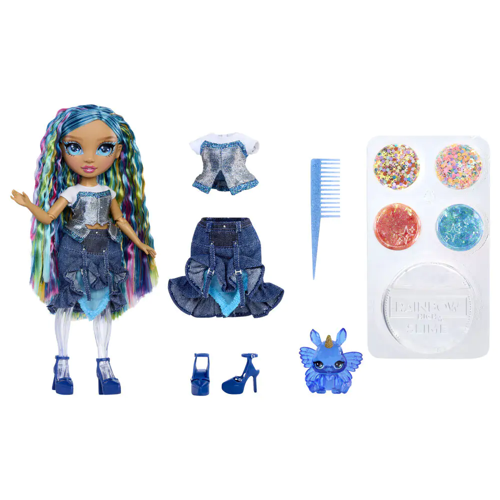 Rainbow High Rainbow Shimmers Feature Fantasy Skyler játék baba termékfotó
