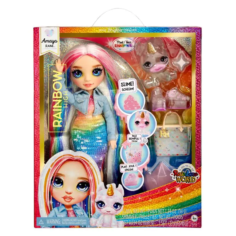 Rainbow High Rainbow World Amaya játék baba 25cm termékfotó