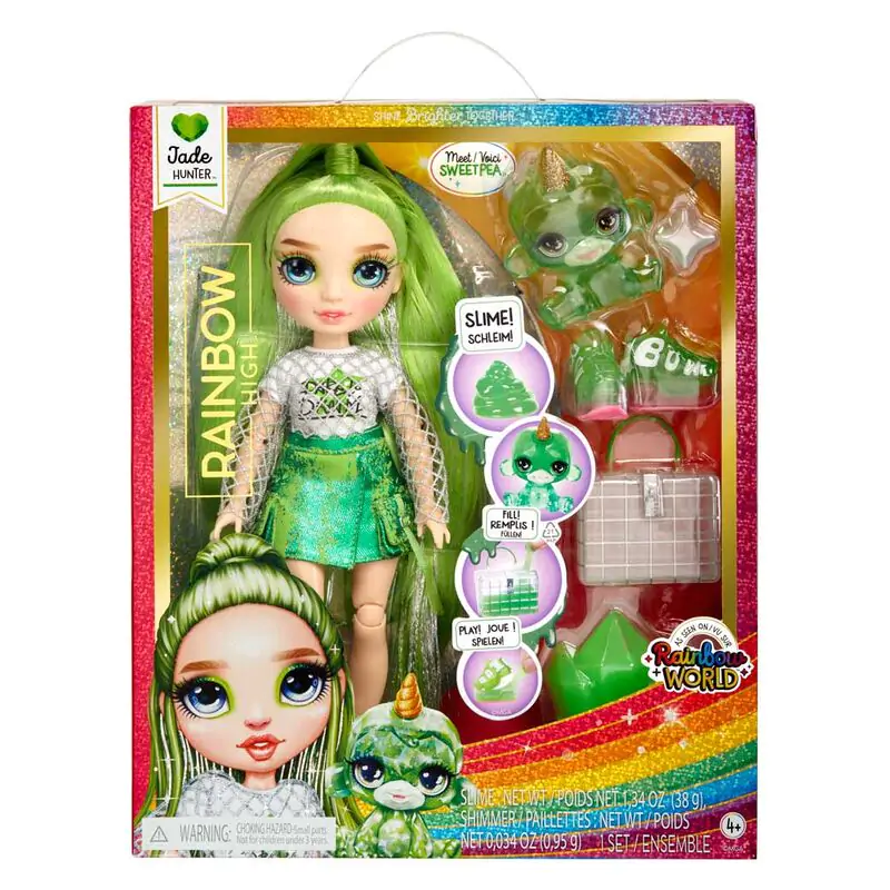 Rainbow High Rainbow World Jade játék baba 25cm termékfotó