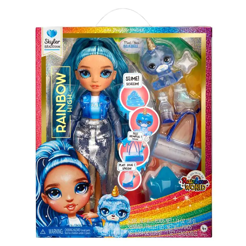 Rainbow High Rainbow World Skyler játék baba 25cm termékfotó