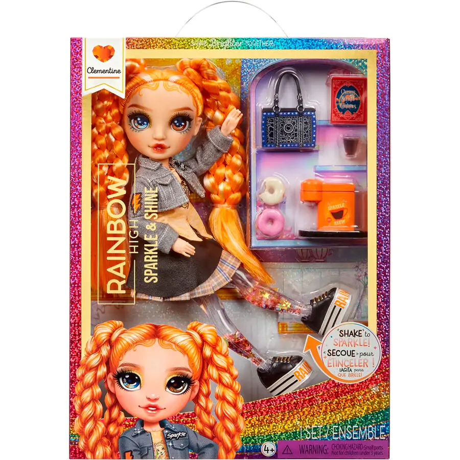 Rainbow High Sparkle & Shine Clementine játék baba termékfotó