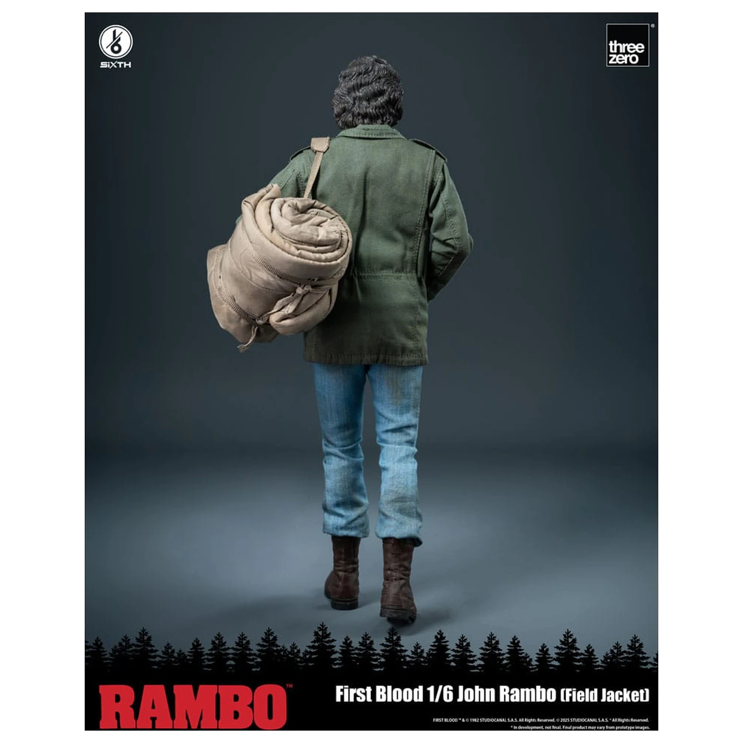 Rambo: First Blood 1/6 John Rambo (Field Jacket) akciófigura 31 cm termékfotó