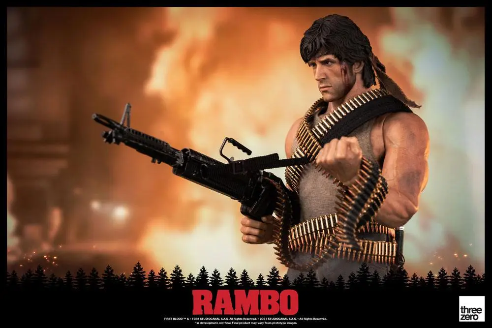 Rambo: First Blood akciófigura 1/6 John Rambo 30 cm termékfotó