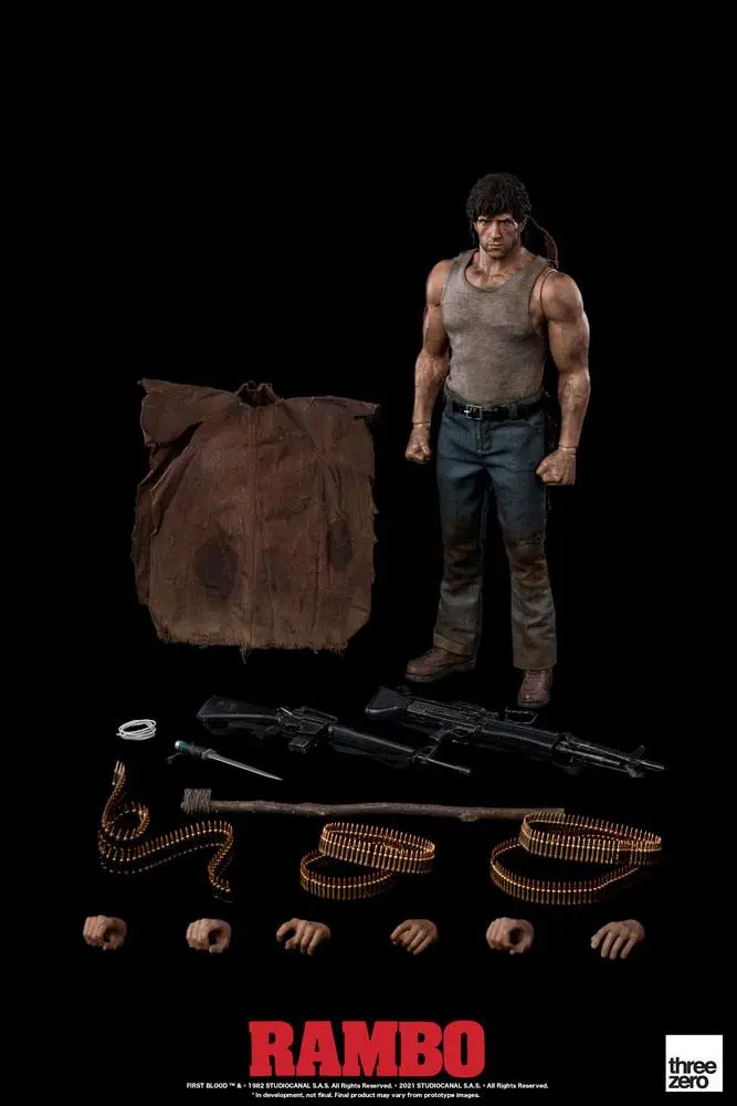Rambo: First Blood akciófigura 1/6 John Rambo 30 cm termékfotó
