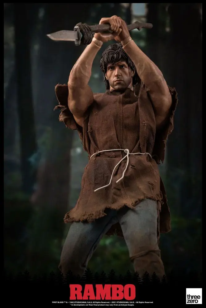 Rambo: First Blood akciófigura 1/6 John Rambo 30 cm termékfotó