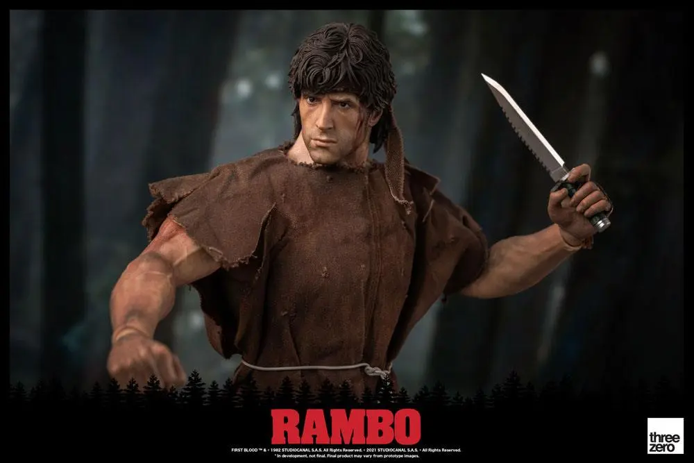 Rambo: First Blood akciófigura 1/6 John Rambo 30 cm termékfotó
