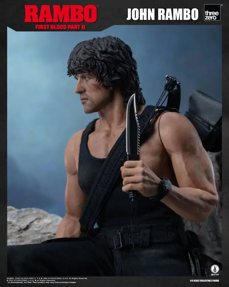 Rambo: First Blood II 1/6 John Rambo akciófigura 30 cm termékfotó