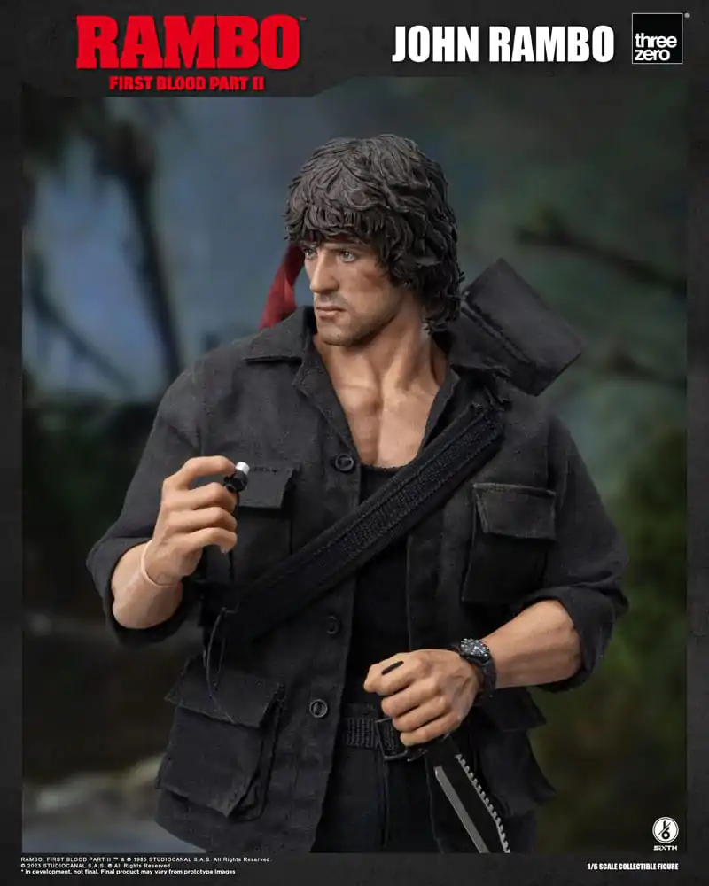 Rambo: First Blood II 1/6 John Rambo akciófigura 30 cm termékfotó