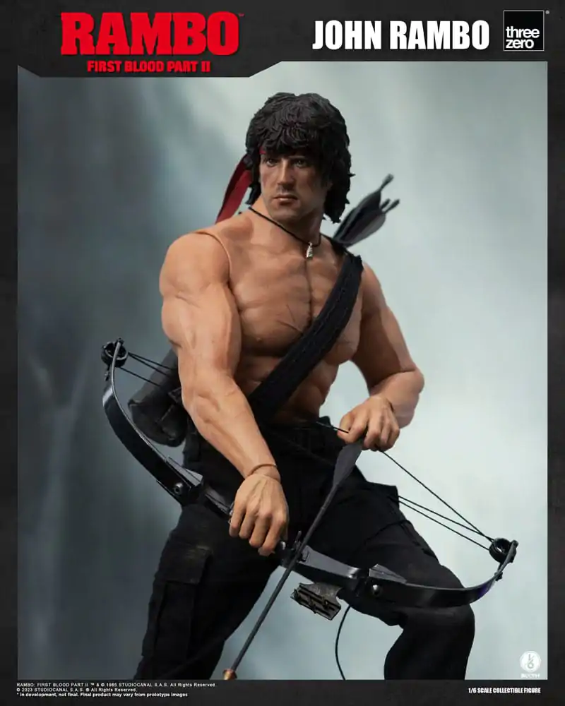 Rambo: First Blood II 1/6 John Rambo akciófigura 30 cm termékfotó