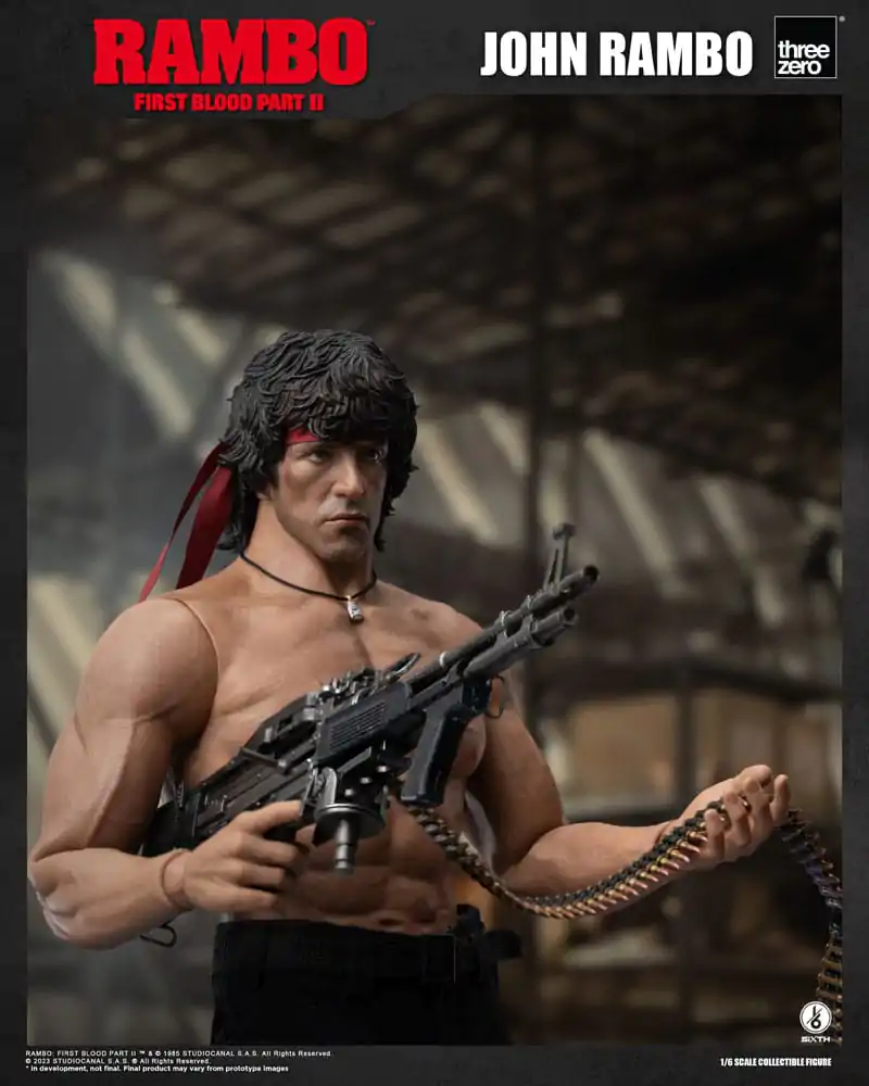 Rambo: First Blood II 1/6 John Rambo akciófigura 30 cm termékfotó