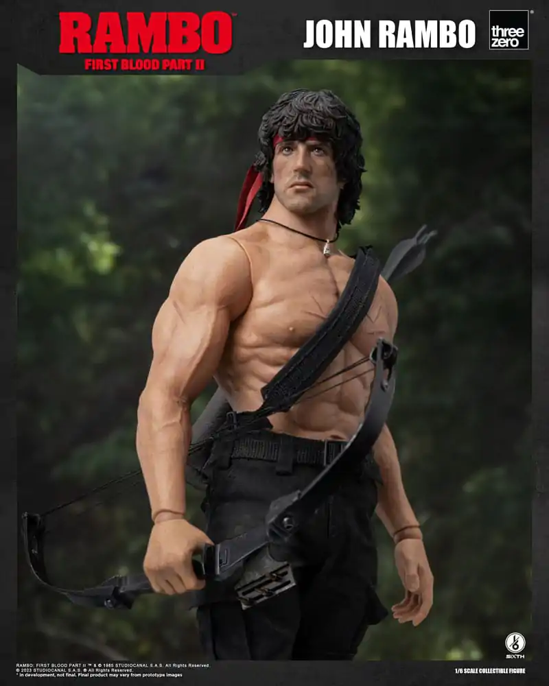 Rambo: First Blood II 1/6 John Rambo akciófigura 30 cm termékfotó