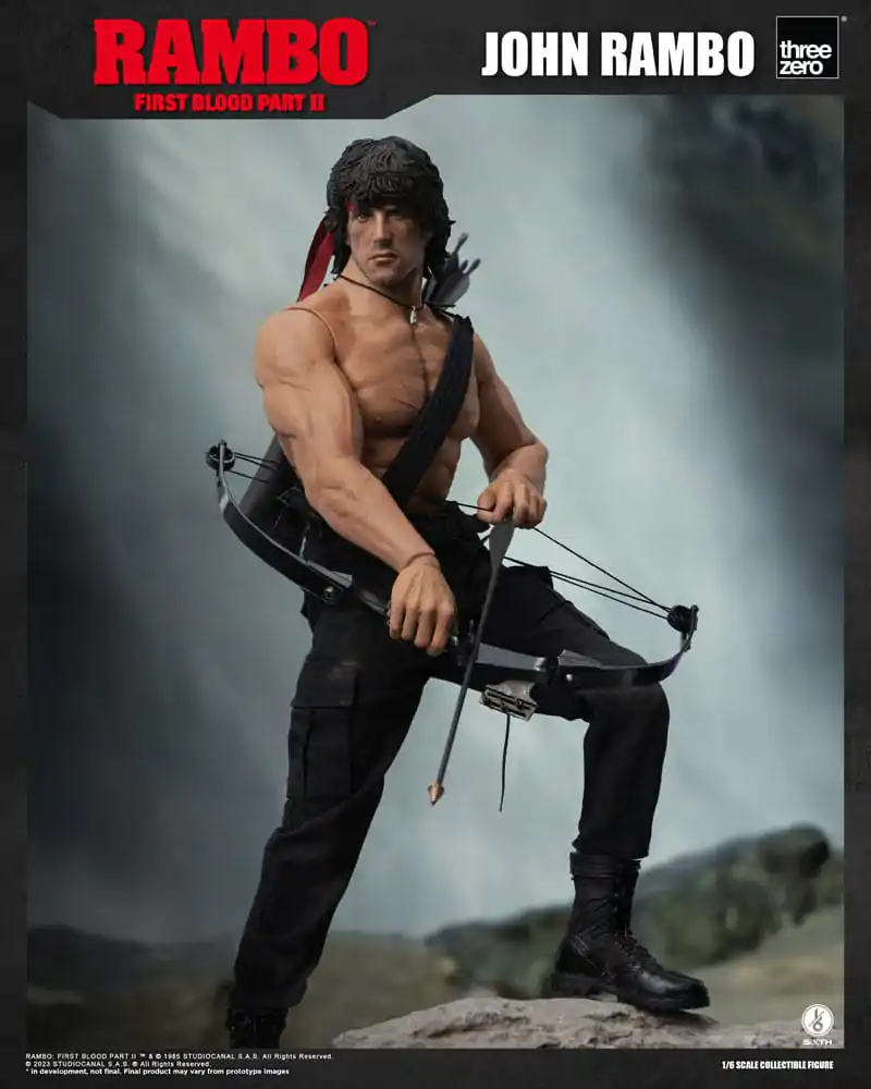 Rambo: First Blood II 1/6 John Rambo akciófigura 30 cm termékfotó