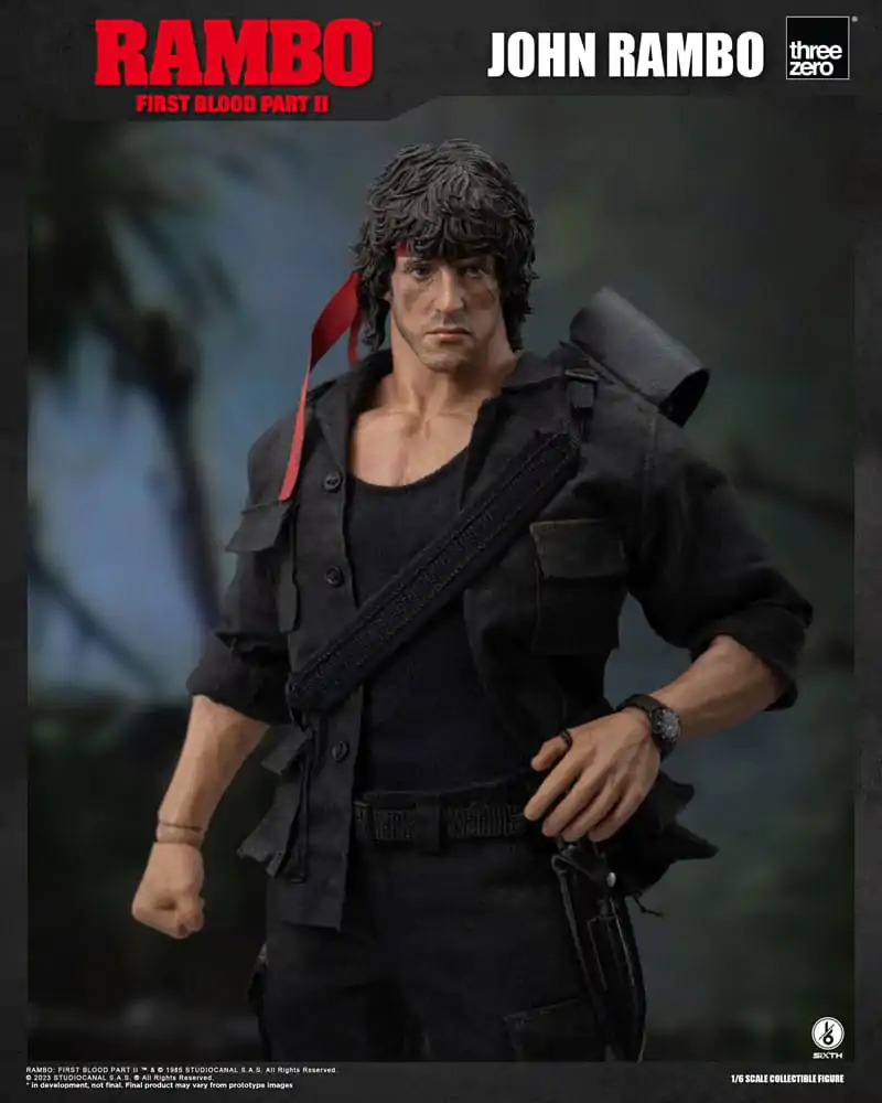 Rambo: First Blood II 1/6 John Rambo akciófigura 30 cm termékfotó