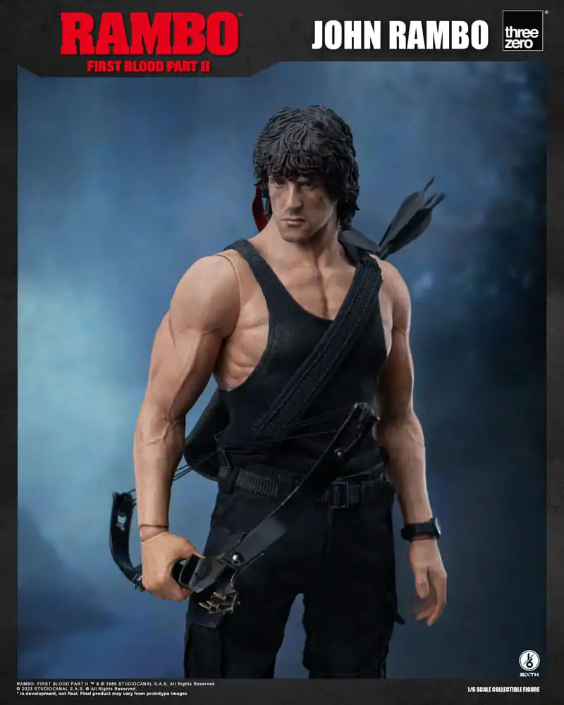 Rambo: First Blood II 1/6 John Rambo akciófigura 30 cm termékfotó