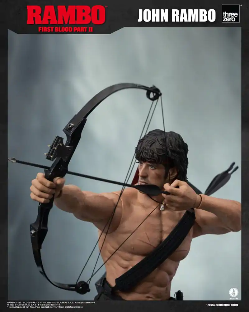 Rambo: First Blood II 1/6 John Rambo akciófigura 30 cm termékfotó