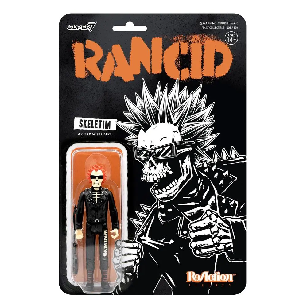 Rancid ReAction Skeletim Charged akciófigura 10 cm termékfotó
