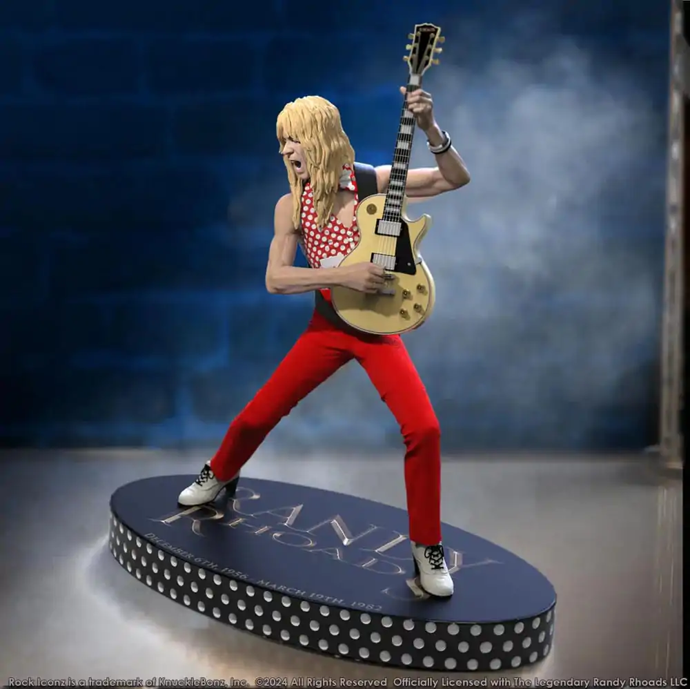 Randy Rhoads IV Rock Iconz szobor figura The Early Years Red Version 24 cm termékfotó