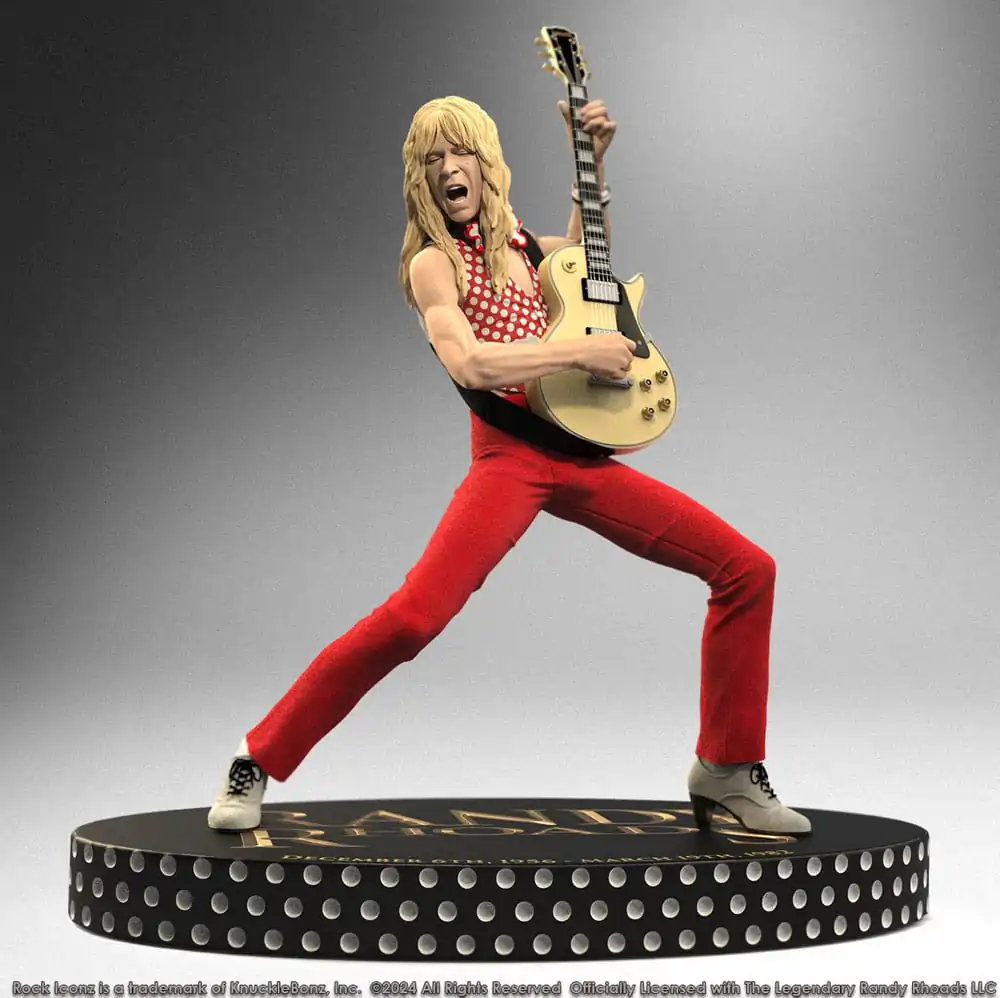 Randy Rhoads IV Rock Iconz szobor figura The Early Years Red Version 24 cm termékfotó